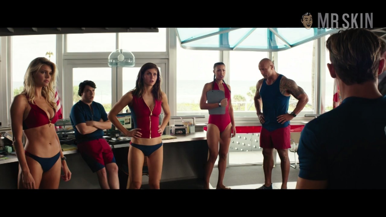 Baywatch (2017). thigh gap. advertisement. bikini. 